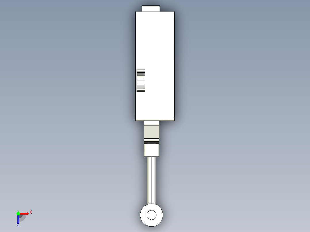 基恩士KV-EB1R_kc图纸模型俯视图