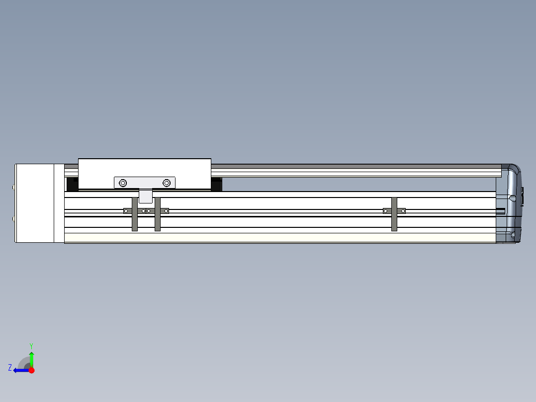 Toyo东佑达直线模组-ETH17-300-BR-M75B右视图
