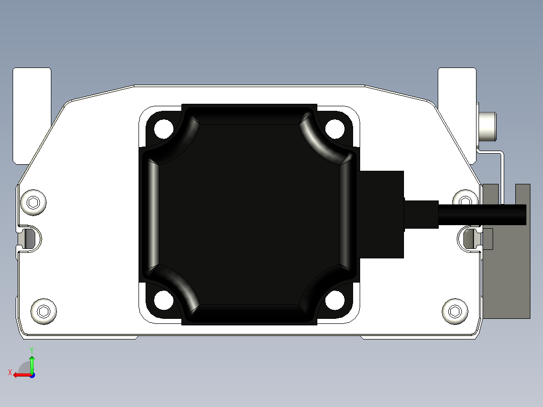 Toyo东佑达直线模组-ETH13-450-BC-400W+煞車后视图
