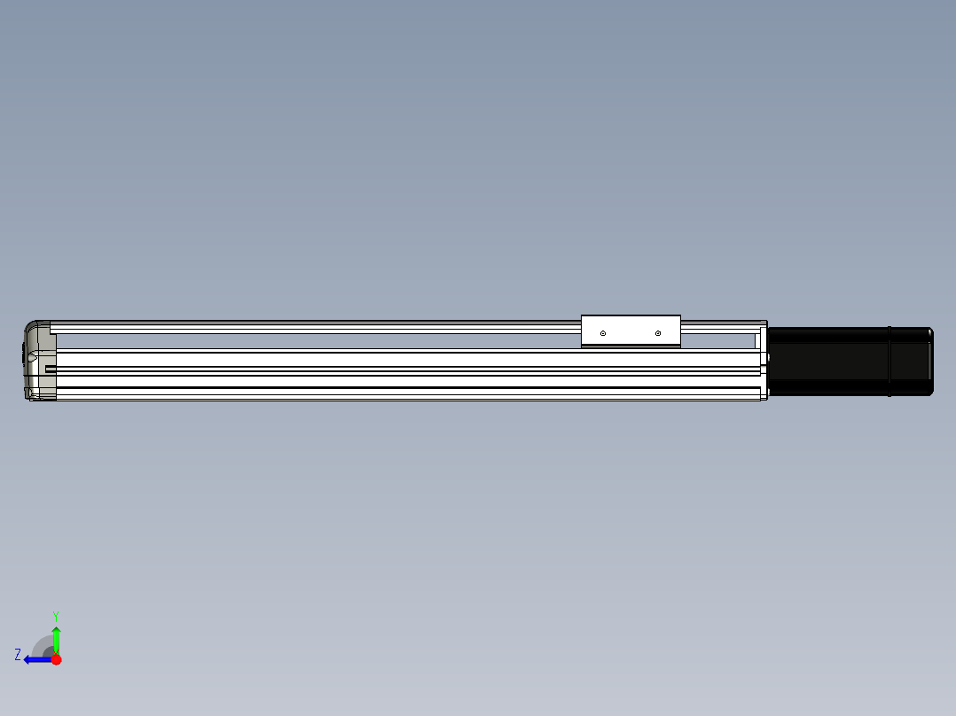Toyo东佑达直线模组-ETH13-450-BC-400W+煞車右视图