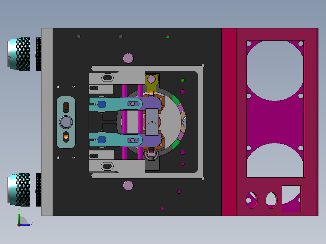 B07-进口剥线机左视图