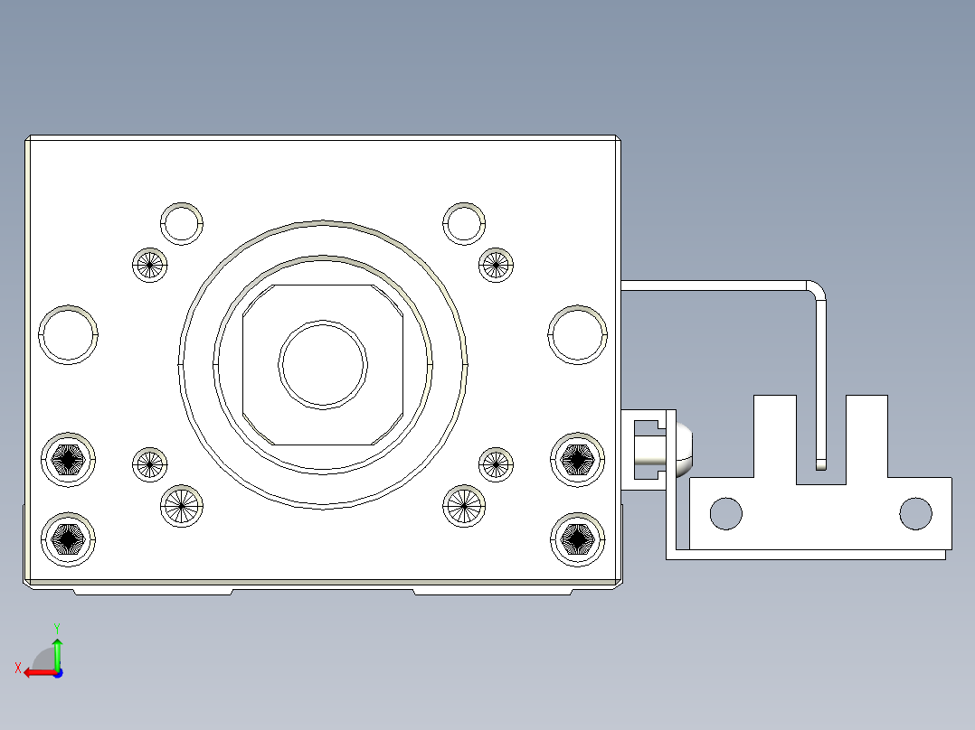 钢基模组-TPA-KSR-6005C-150A1-M-F0S1后视图