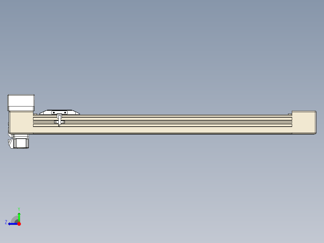 同步带全封闭直线模组TPA-HCB-65S-90-L500-ML-C-P10-N3右视图
