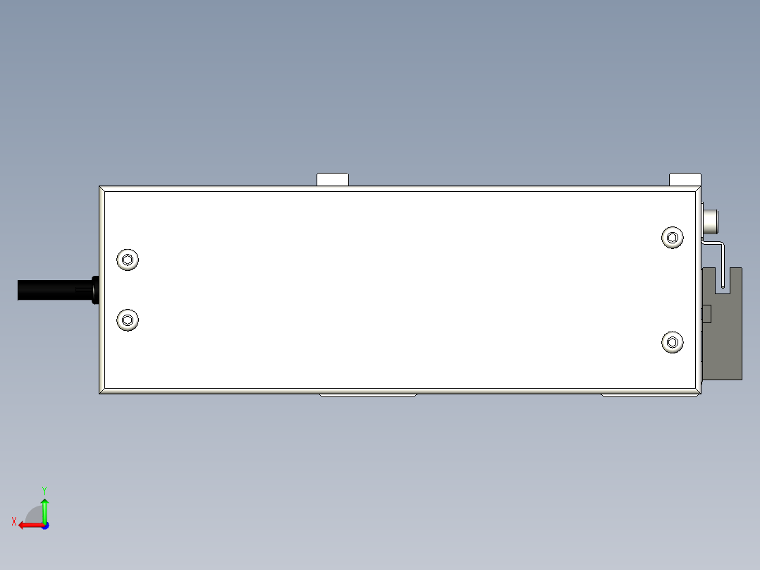 Toyo东佑达直线模组-ETH13-950-BR-200W+煞車后视图