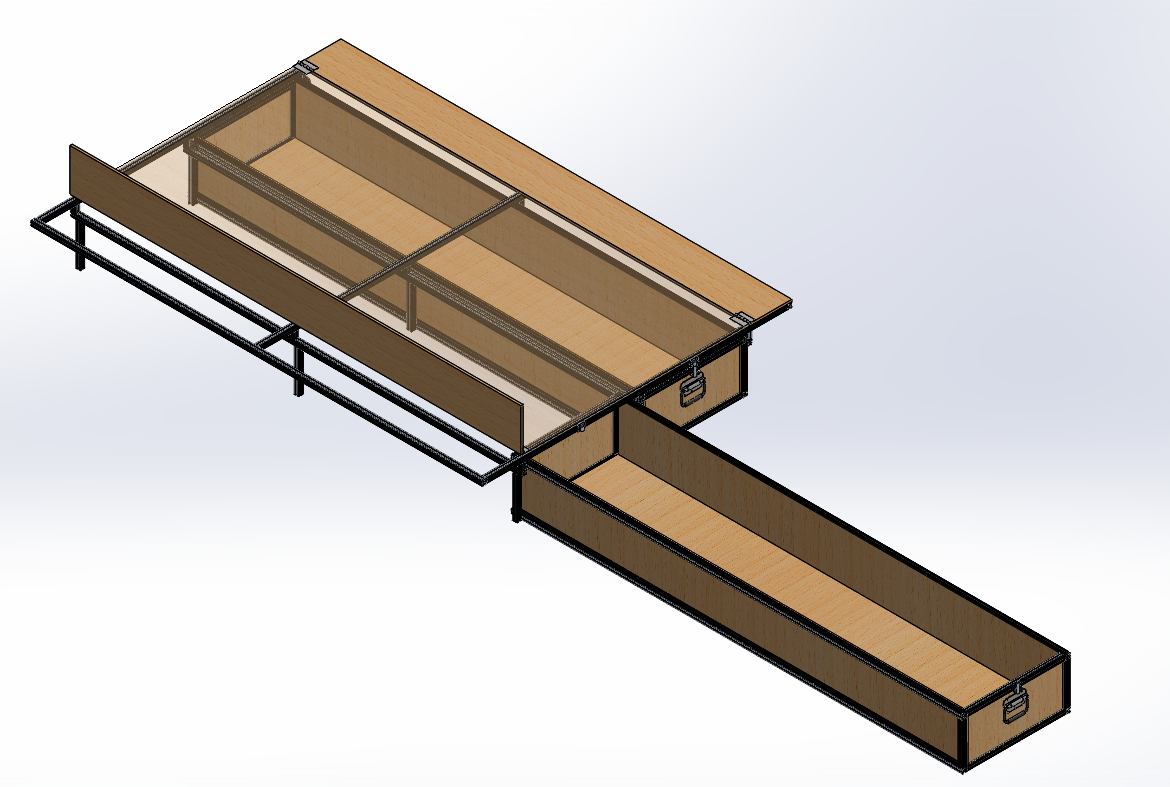 8020卡车车厢抽屉