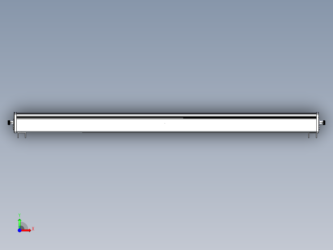 太阳能热水器前视图