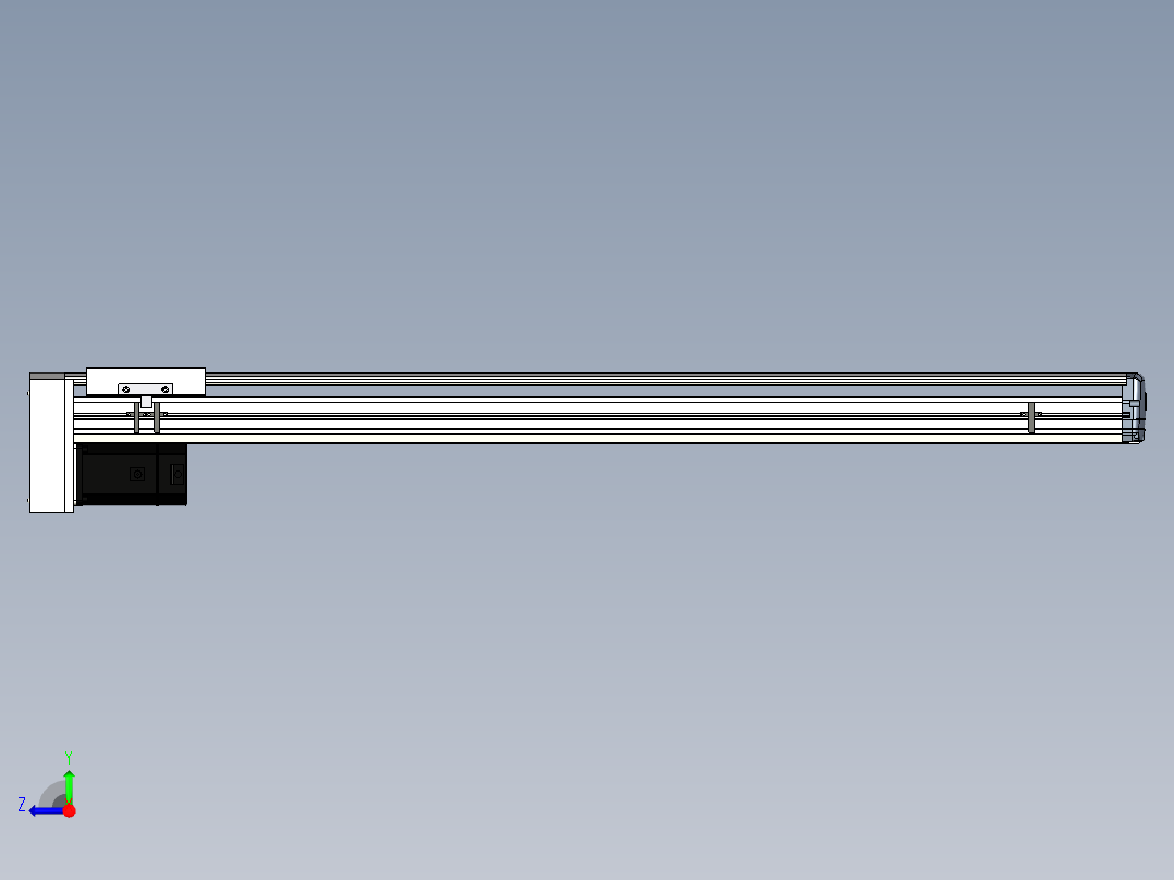 Toyo东佑达直线模组-ETH17-1150-BM-M75右视图