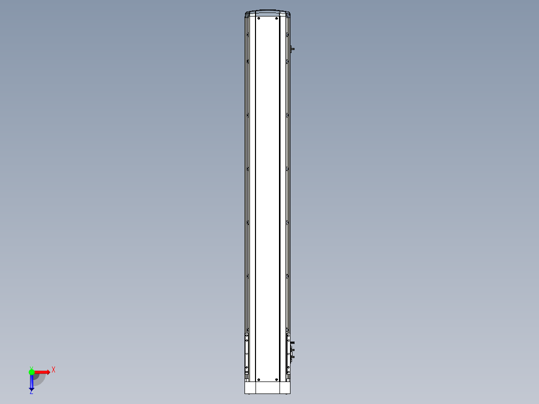Toyo东佑达直线模组-ETH17-1150-BM-M75俯视图