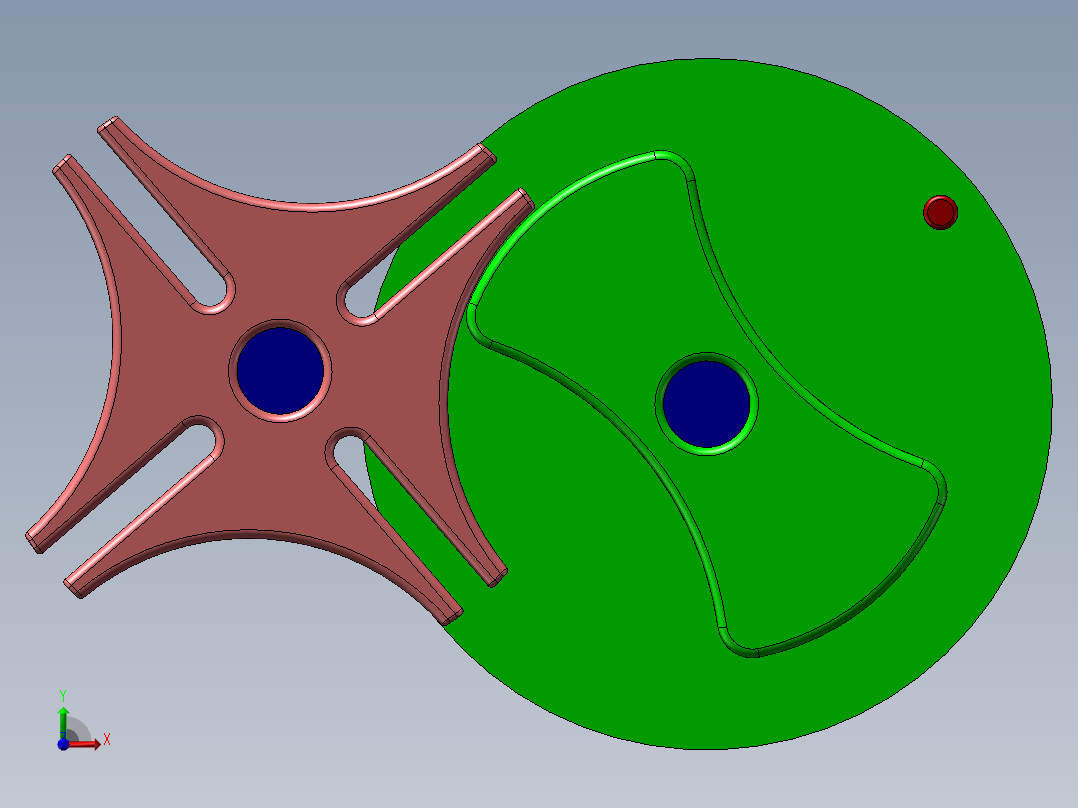 solidworks槽轮动画制作前视图