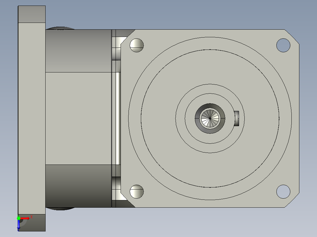 斜齿ZPGH142-L1 35-114.3-200-M12.STEP俯视图