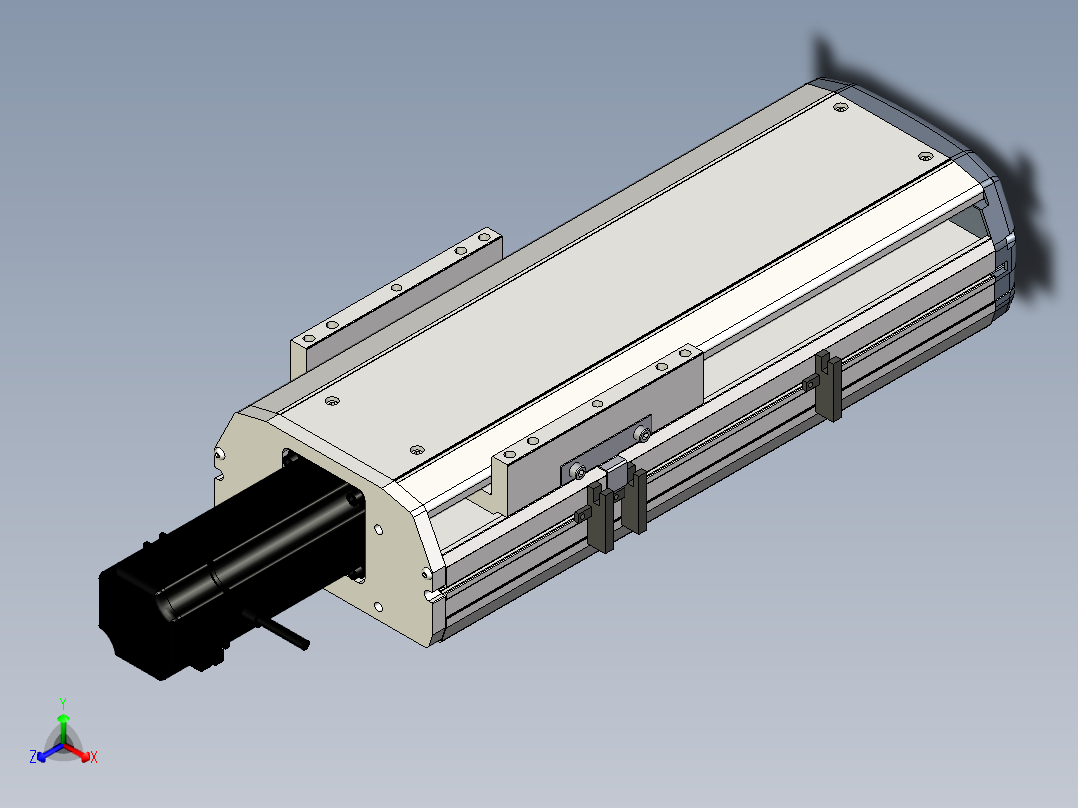 Toyo东佑达直线模组-ETH17-200-BC-M40B正等轴测图