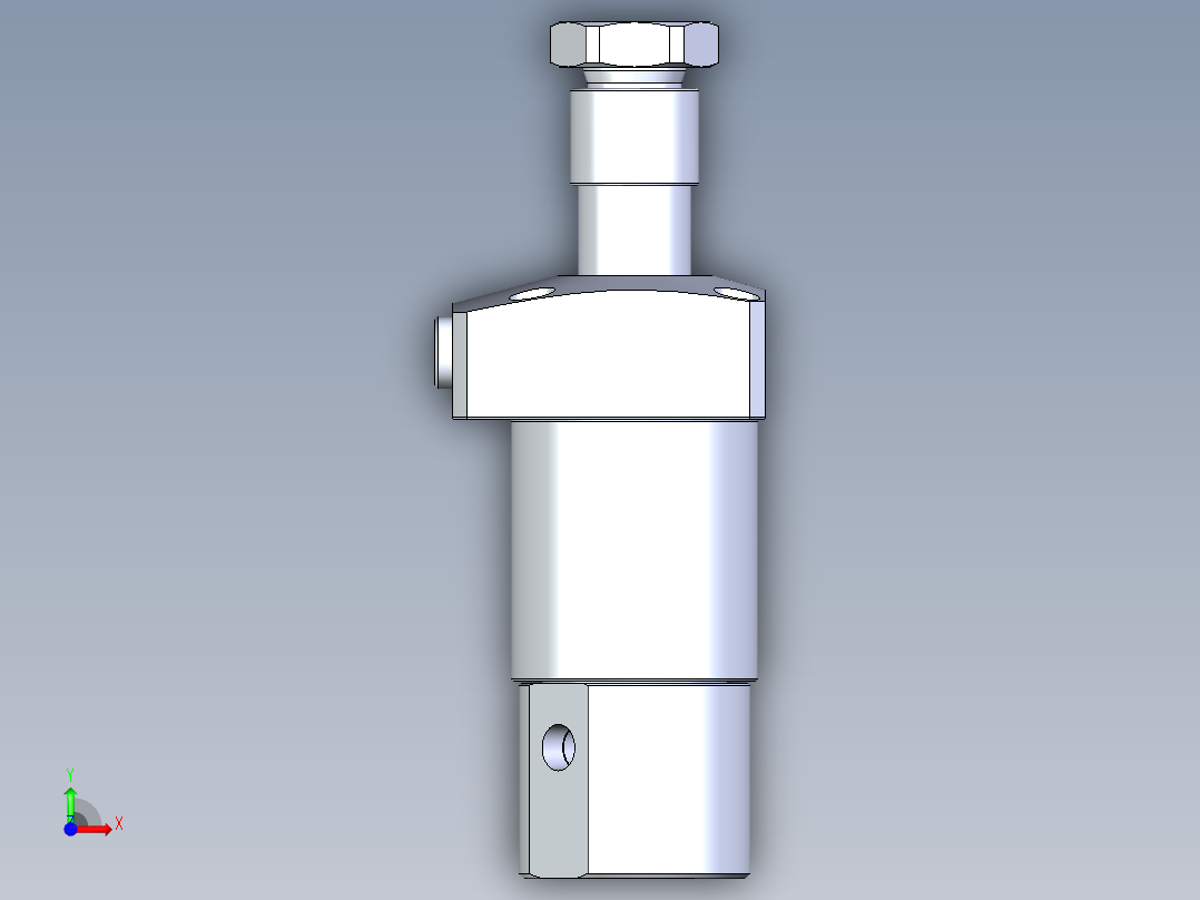 KOSMEKLHA0480-CLN多系列多零件图纸模型前视图