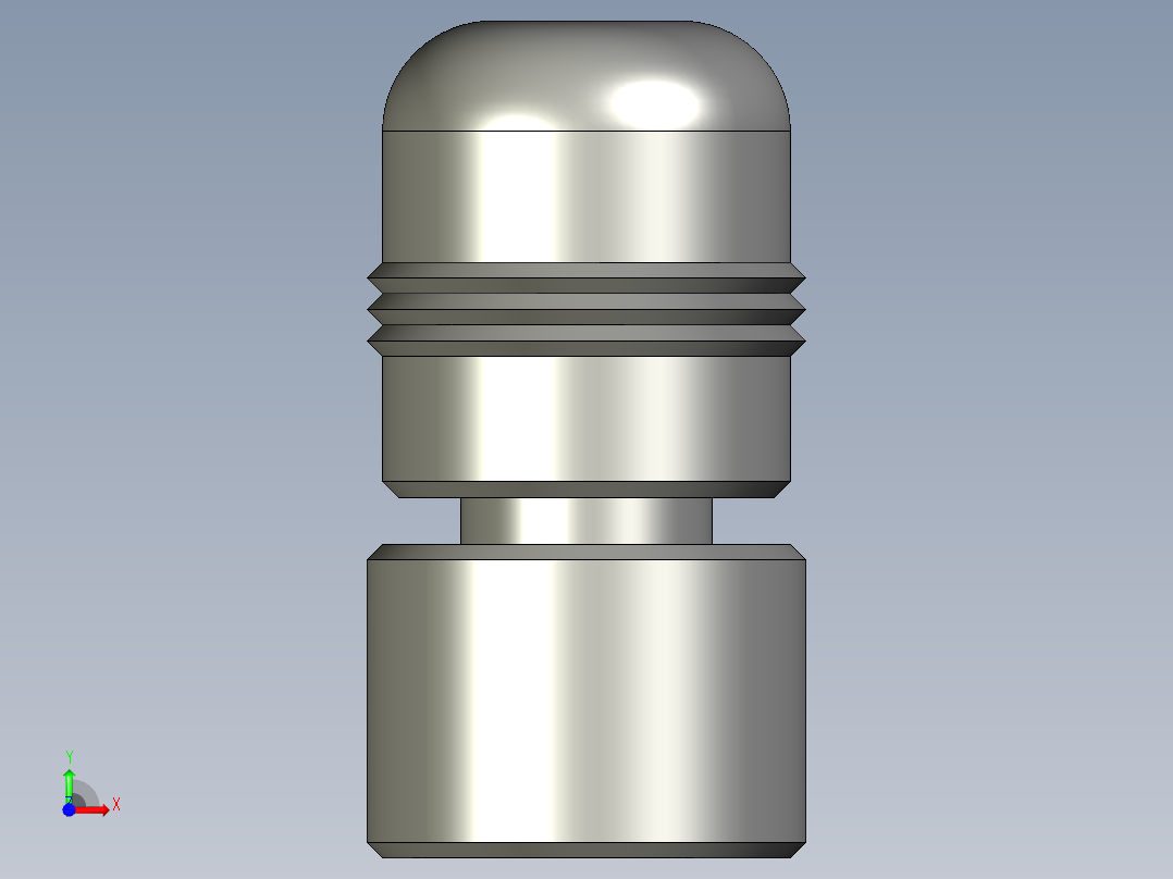 基恩士PX-10C(P)_connector_3_kc图纸模型前视图