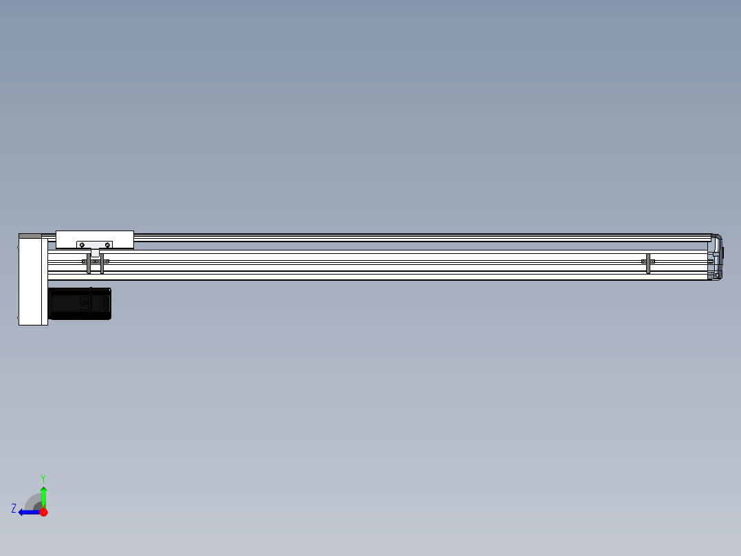 Toyo东佑达直线模组-ETH17-1100-BM-M40右视图