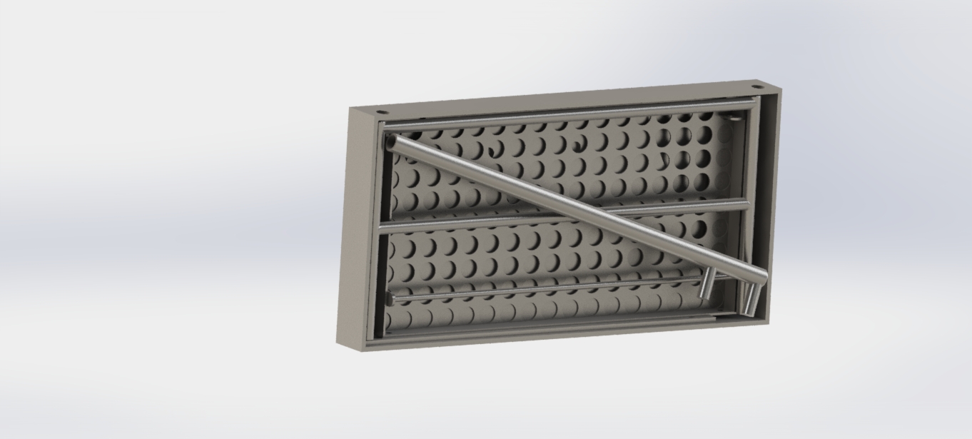 手提式简易烧烤架3D数模图纸 Solidworks设计