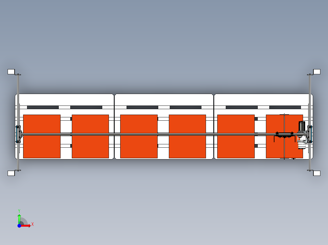起重机 - 绞车--stl stp前视图