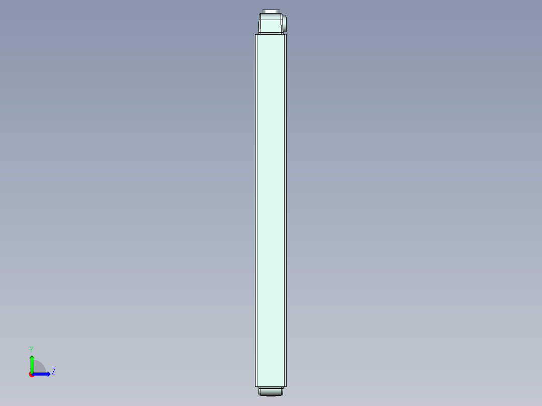 散热器 (41)左视图