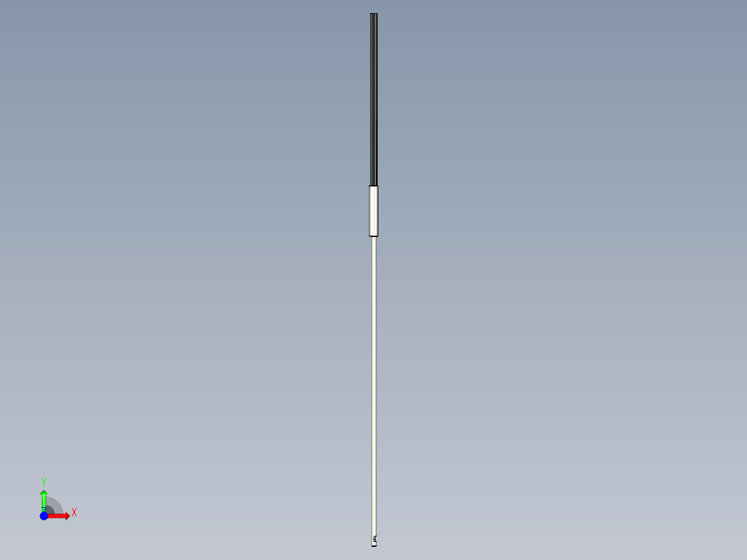 侧视光纤_漫反射型FR-F311-L前视图