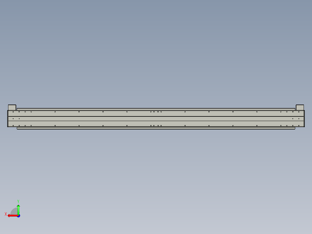 威洛博双电机滑台-VBF14S2-L50-S1900-BU-P40-C6后视图