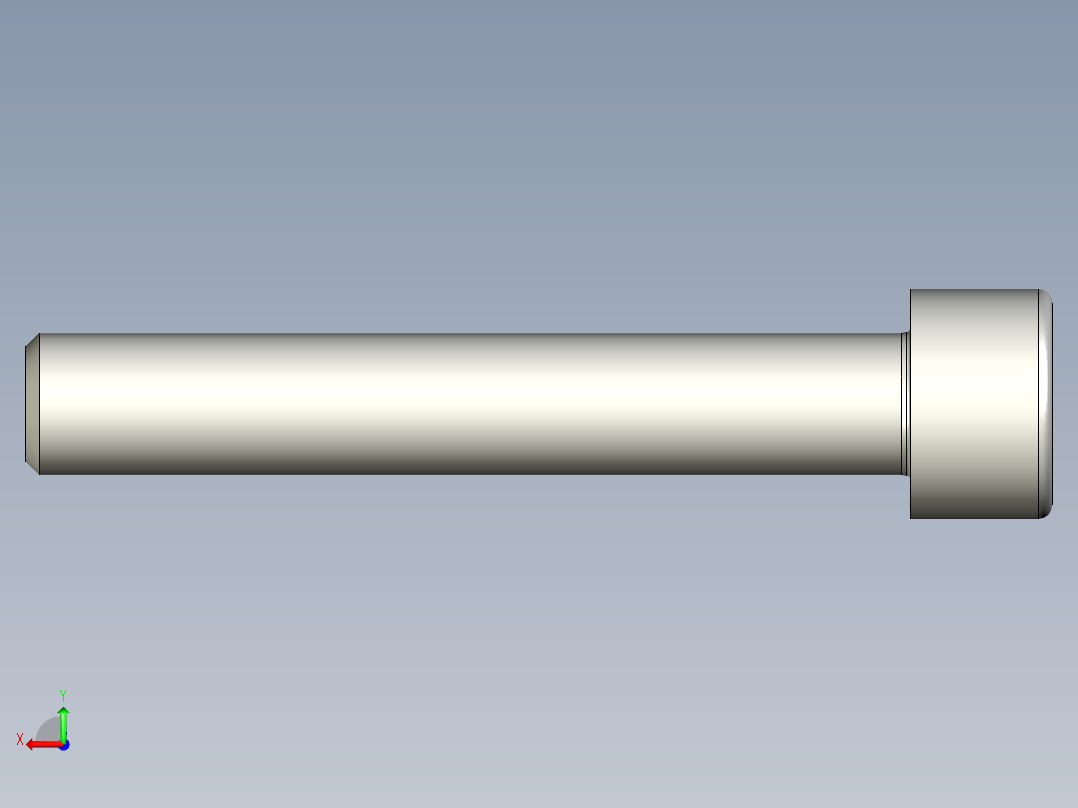螺钉-DIN_912-M8x50.stp后视图