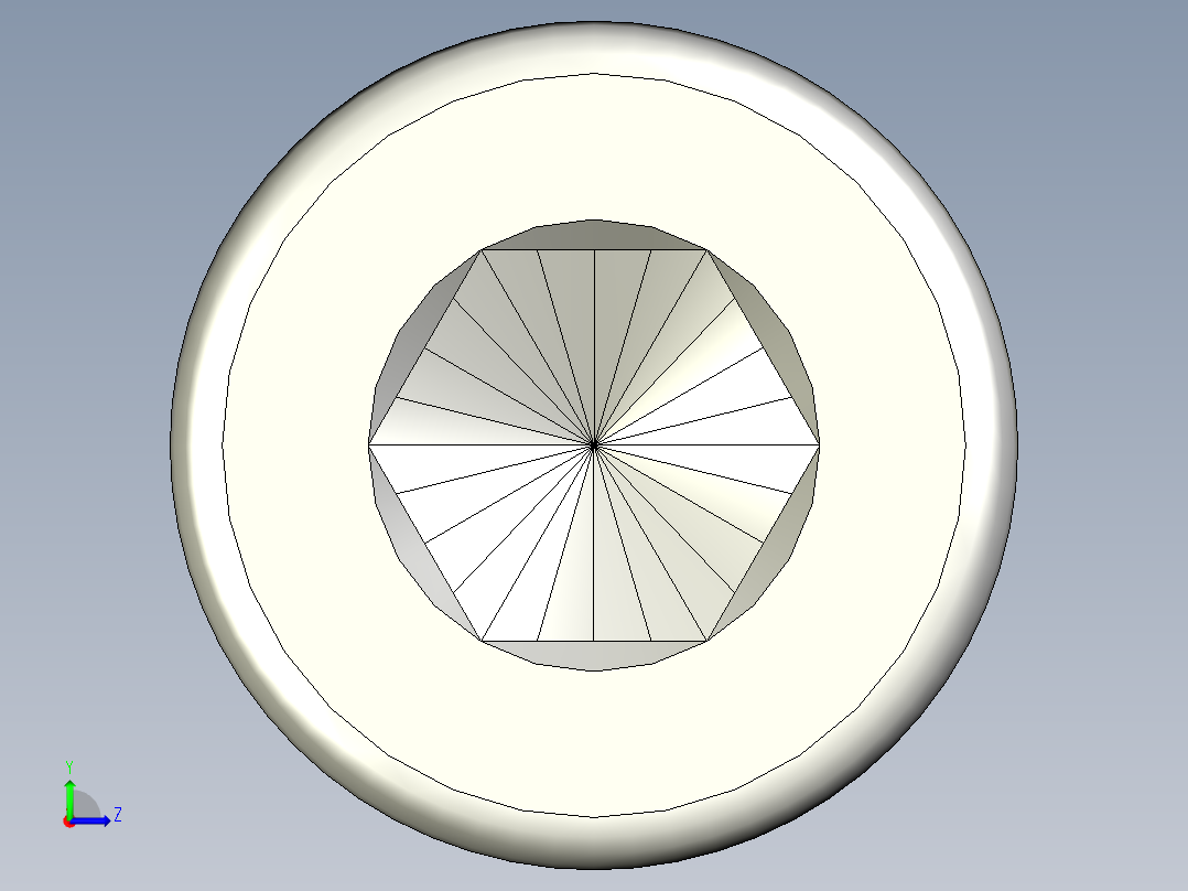 螺钉-DIN_912-M8x50.stp左视图