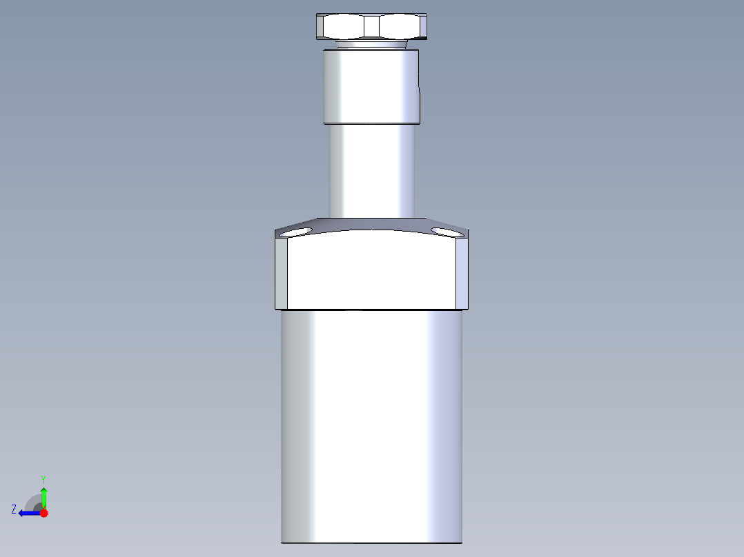 KOSMEKLHA0750-CL-Q25多系列多零件图纸模型右视图