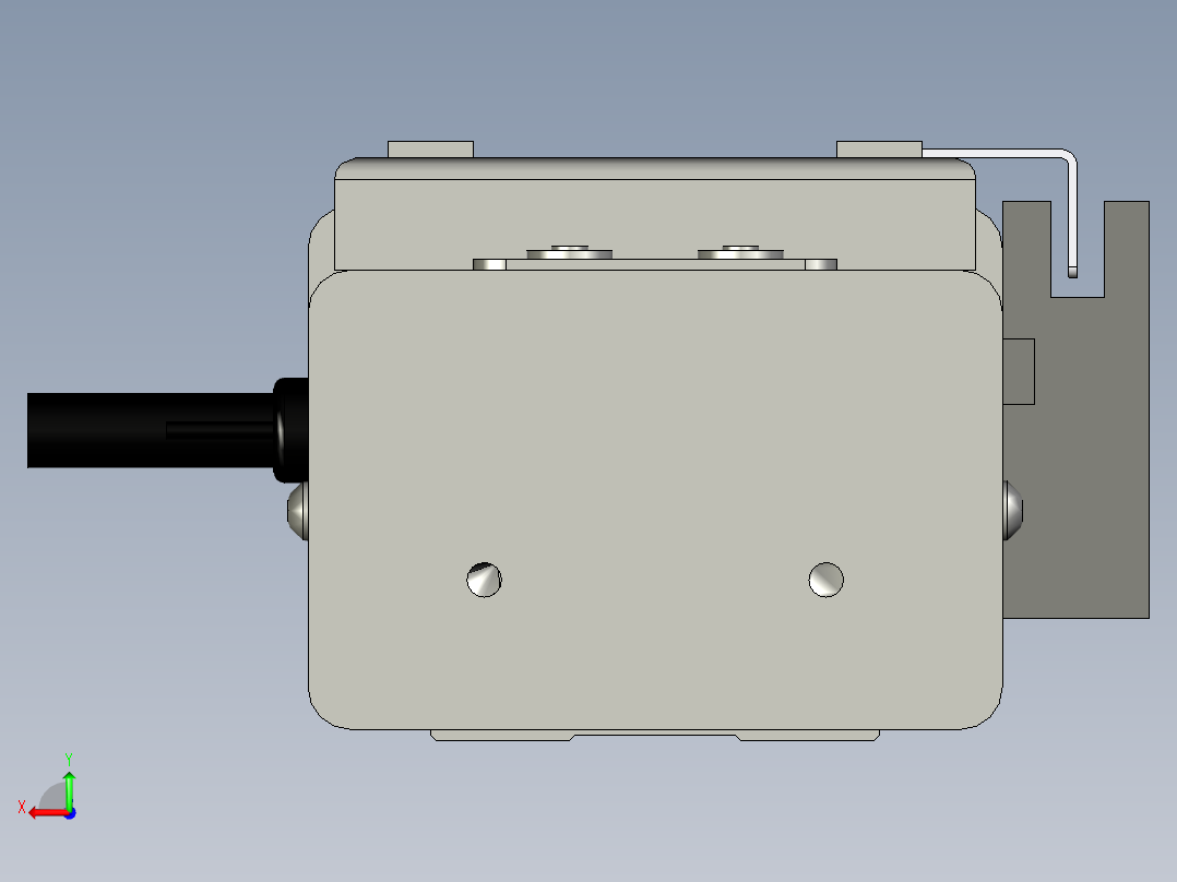 Toyo东佑达直线模组-ETH6-600-BC+煞車-反-M5后视图