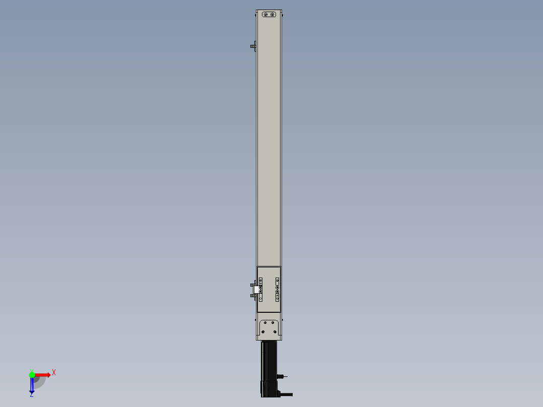 Toyo东佑达直线模组-ETH6-600-BC+煞車-反-M5俯视图