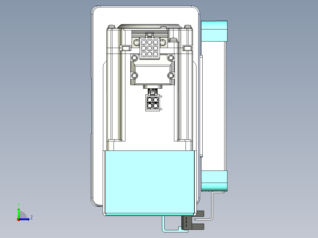威洛博VBC同步带传动一无尘环境VBC14-L45-S1650-BL-ZP40-C3左视图