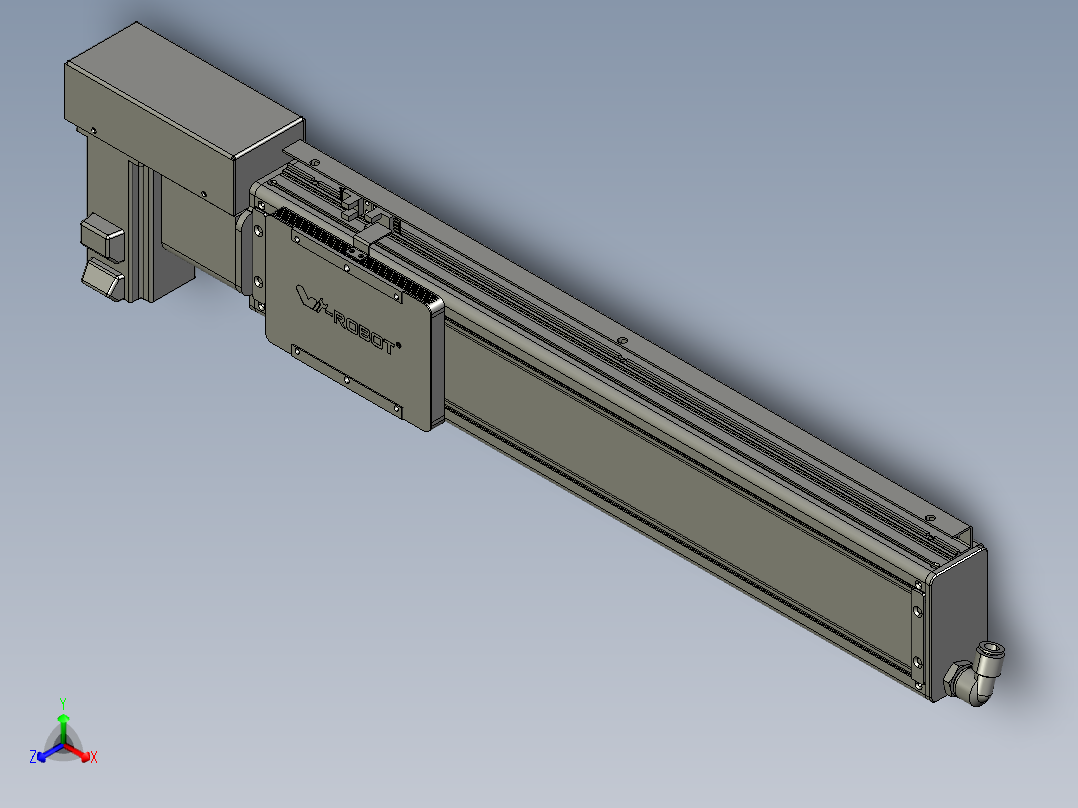 威洛博VBC10-S400-BR-P40正等轴测图