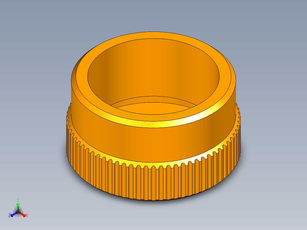UG滑轮机构模型主视图