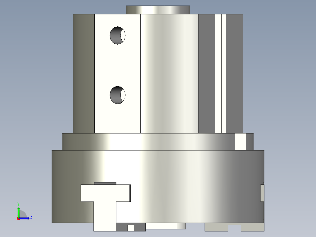 普通气爪PH02-20B左视图