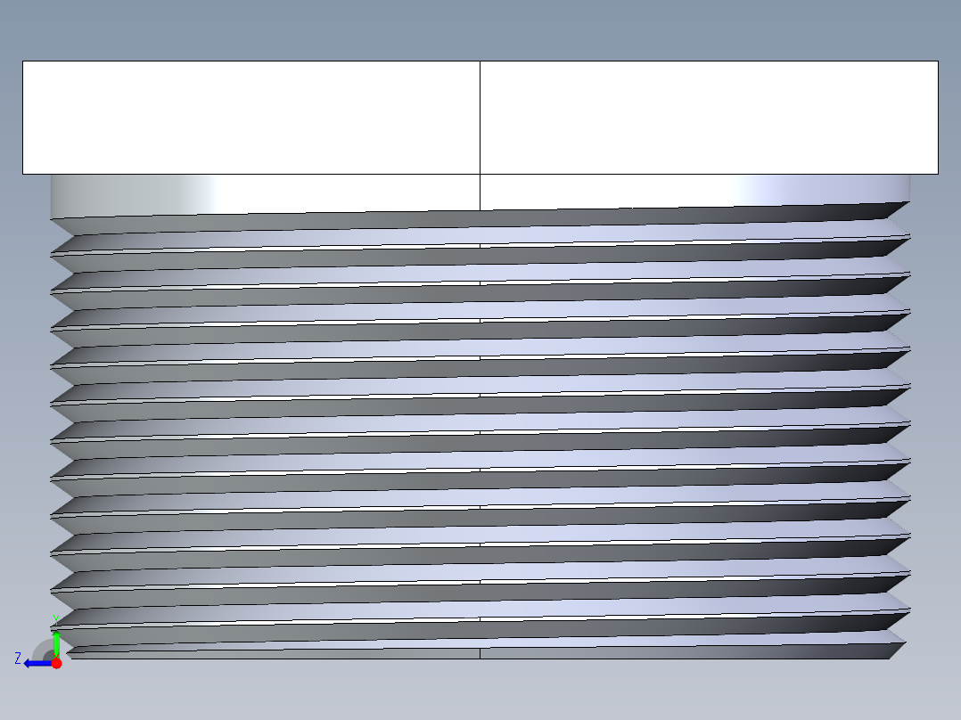 聚氯乙烯配件22-Sch80_Plug_MPT_850-025_2.5in右视图