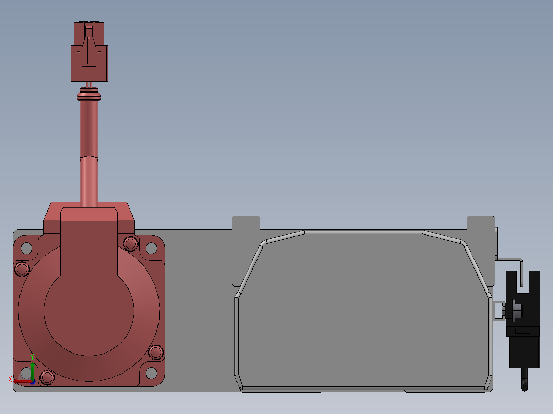 精密模组MY120-T10-750L-BL-P20B-C4-C后视图