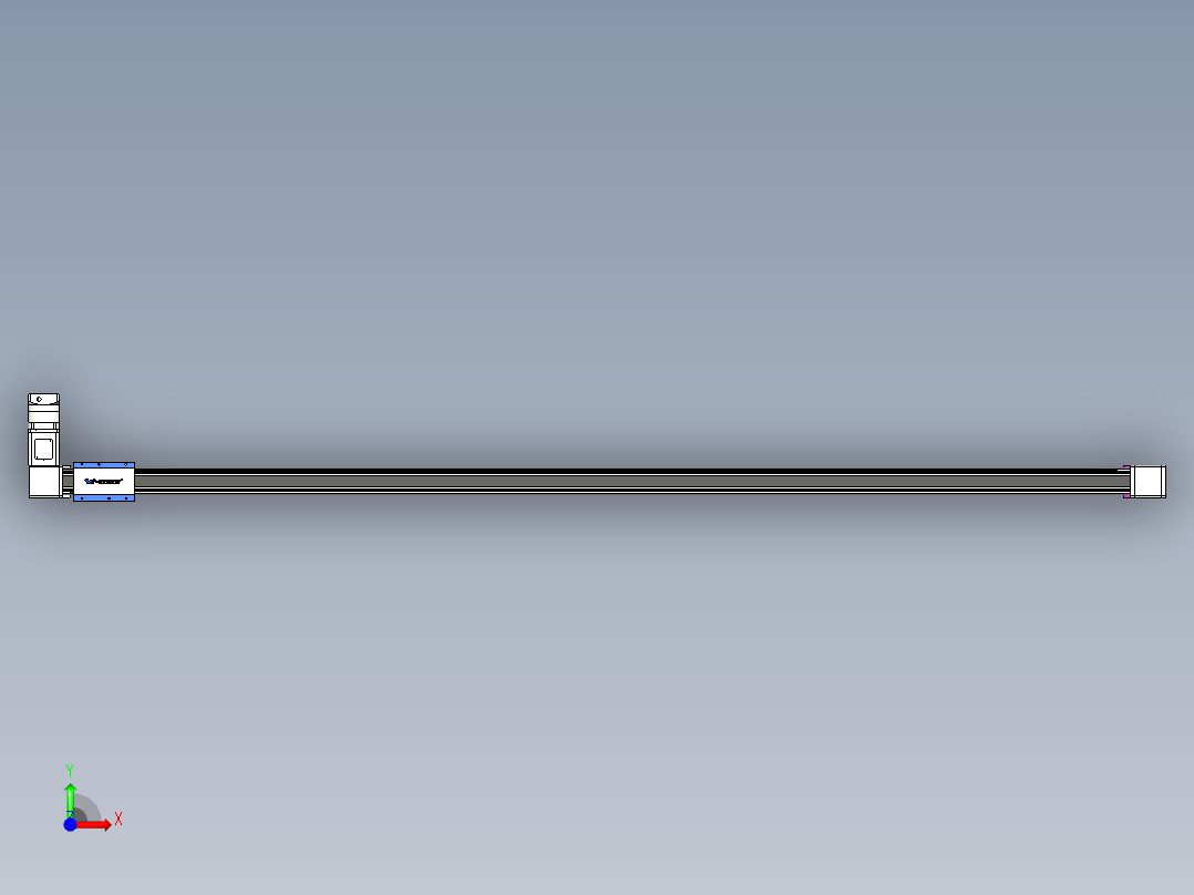 威洛博LB.GB同步带传动--欧规系列GB8-L192-S2900-BR-P75-K前视图