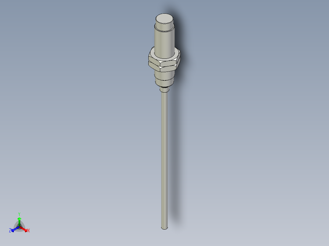 接近传感器PS_PT12_T_3D正等轴测图