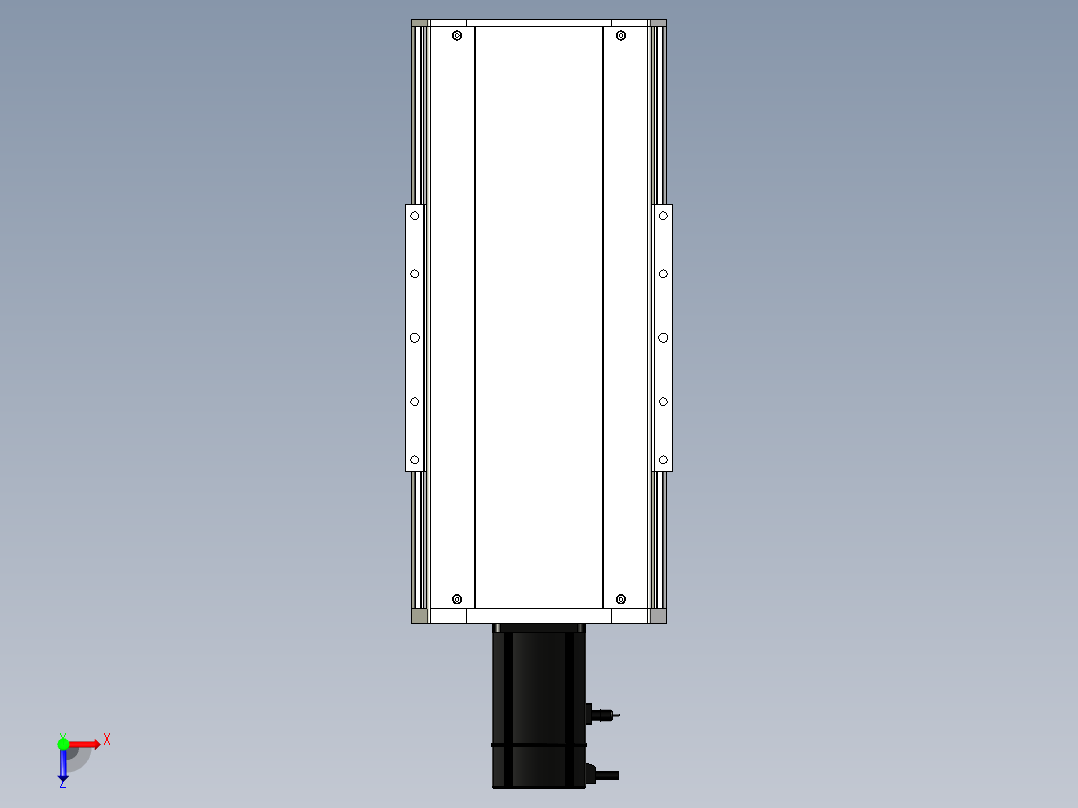 Toyo东佑达直线模组-ETH22-100-BC-750W-A2俯视图
