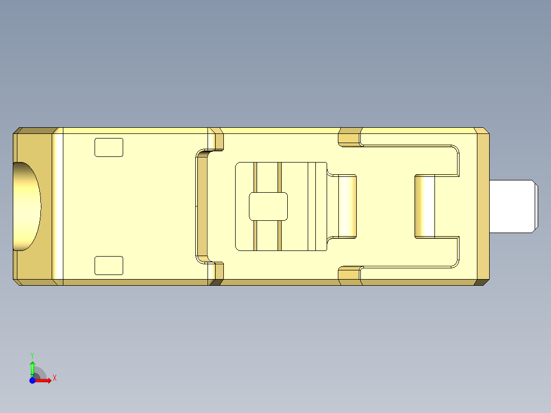 SMT线到板连接器按钮6前视图