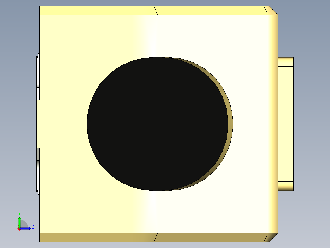 SMT线到板连接器按钮6左视图