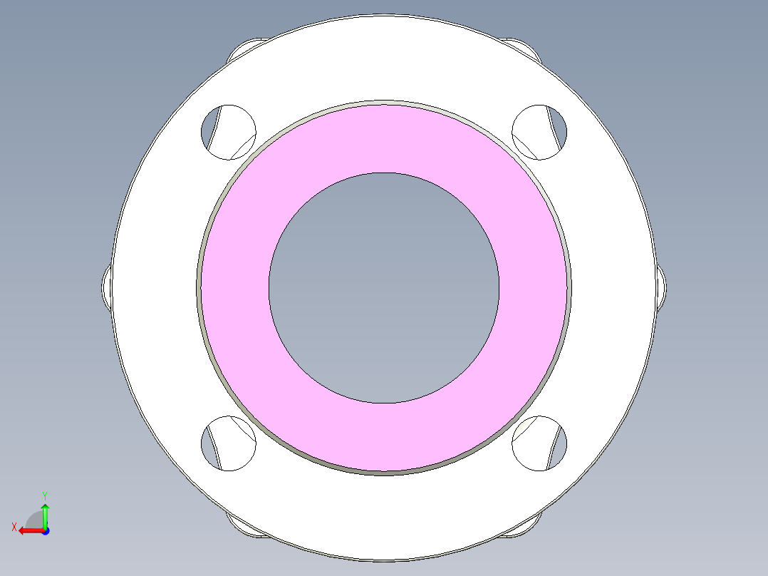 管道手动球阀-水管开关阀-手动阀门User Library-md52c150dn80-1_MD52C150DN80.FCP后视图