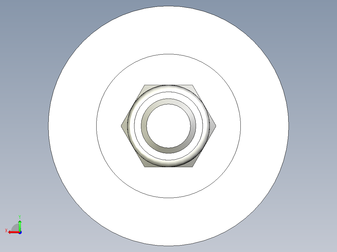 橡膠固定腳座5550,5551-3D多系列多零件图纸模型后视图