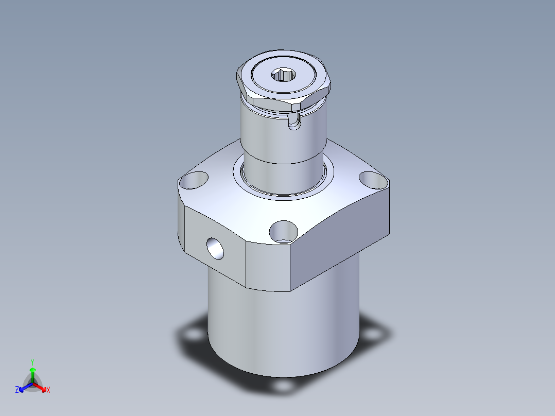 KOSMEKLG1050-SR-Y60多系列多零件图纸模型正等轴测图