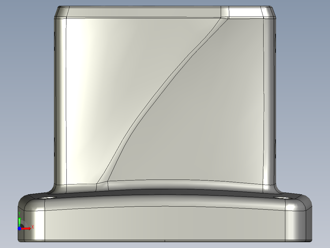 55-75-140固定底座.STEP前视图