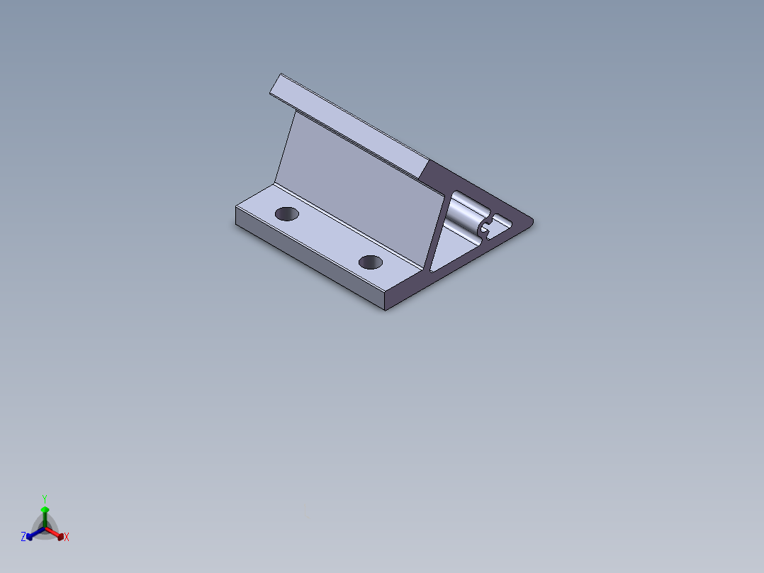 铝型材及其附件3.31.80.45.90.SLDPRT正等轴测图