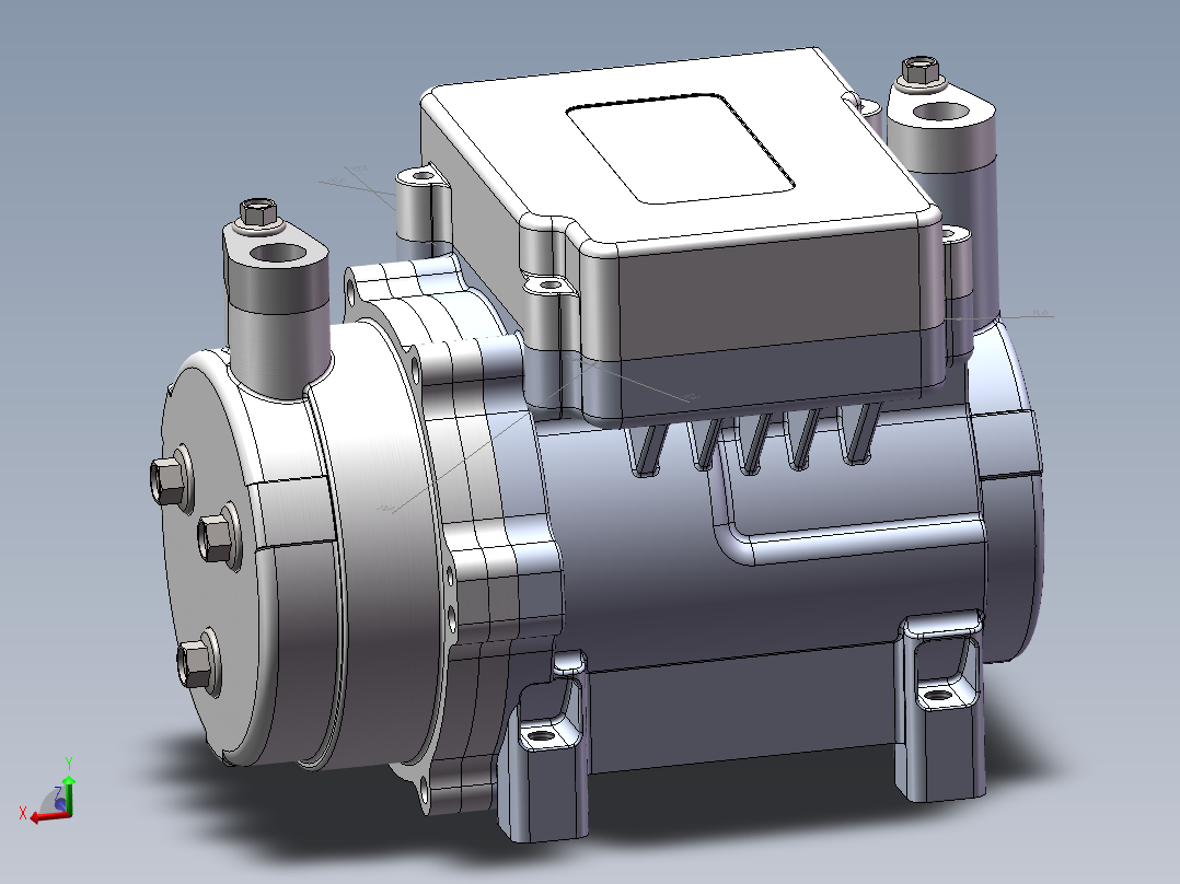 小型涡旋压缩泵sw15可编辑