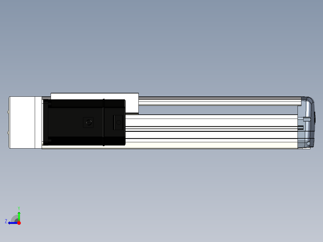 Toyo东佑达直线模组-ETH17-250-BL-M75右视图