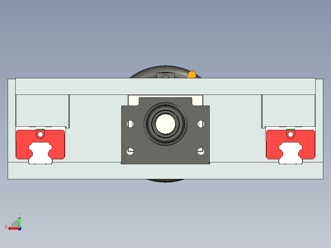 手摇机械滑台 1799084后视图