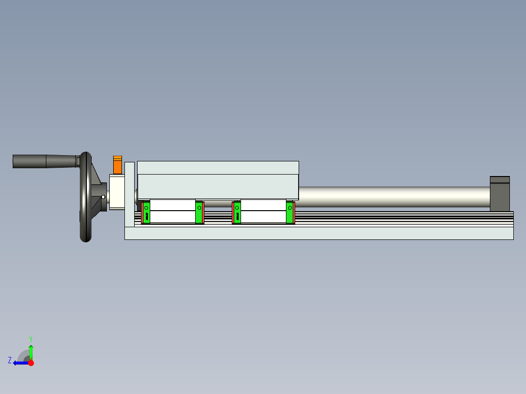 手摇机械滑台 1799084右视图