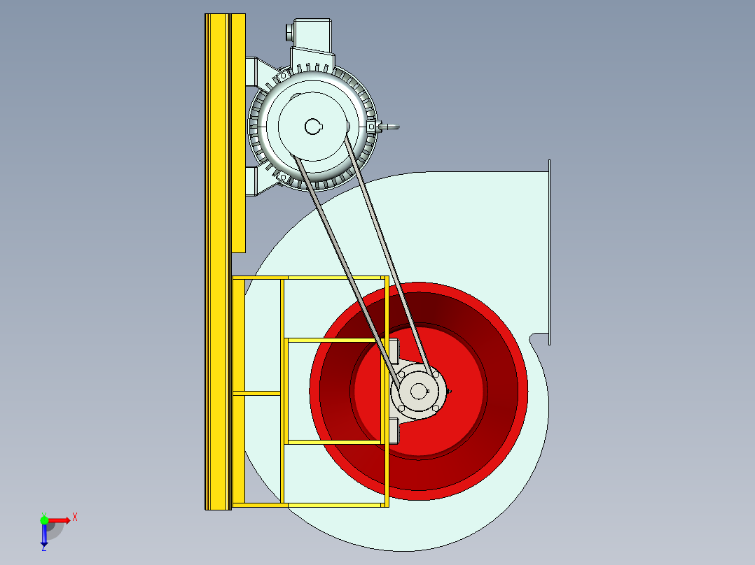 4-2X72NO6E_双进风机俯视图