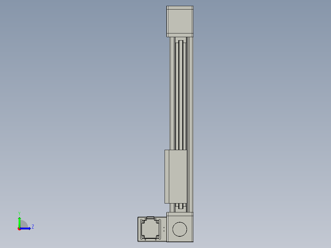 欧规系列-GB8-L96-S350-BRU-P40-MS3左视图